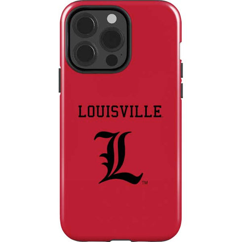 University of Louisville Cardinals iPhone 15 Pro Impact Case